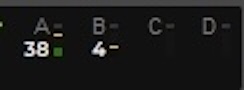 eMotion LV1 Classic DSP indicators