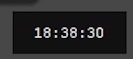 eMotion LV1 Classic Clock indicator