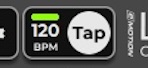 eMotion LV1 Classic Tap Tempo control